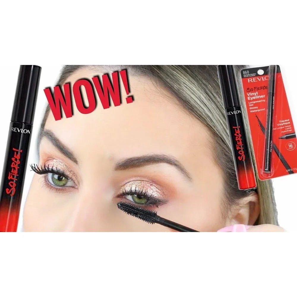 Revlon So Fierce Mascara Blackest Black Noir Intense #701 Volumizing Lengthening